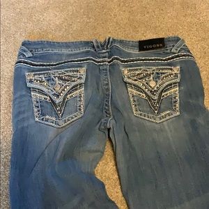 Vigoss skinny jean capris. Size 13/14, L28”